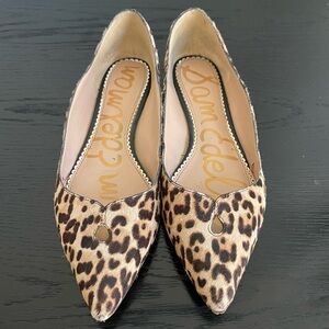 Same Edelman Rosalie Animal Print Flats